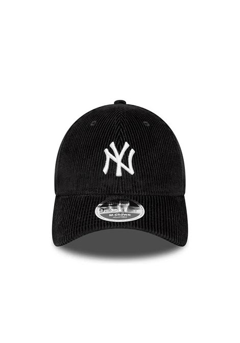 Cappello New Era 9FORTY M-Crown NY Yankees MLB Cord Nero Bianco Unisex NEW ERA | Cappelli | 60691062-